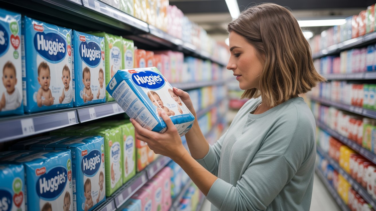Qual a diferença entre Huggies azul e vermelha?